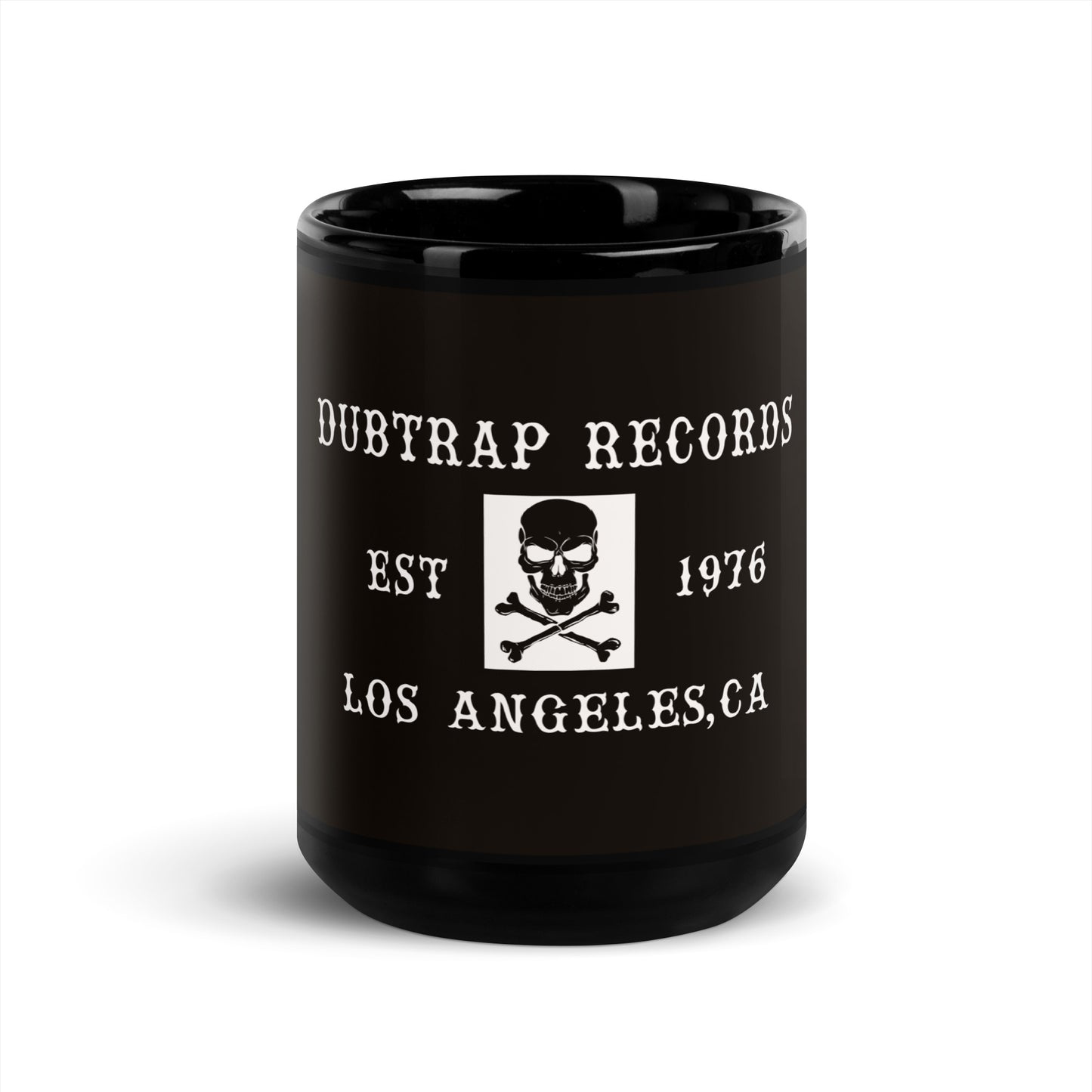 Dubtrap Records Black Glossy Mug