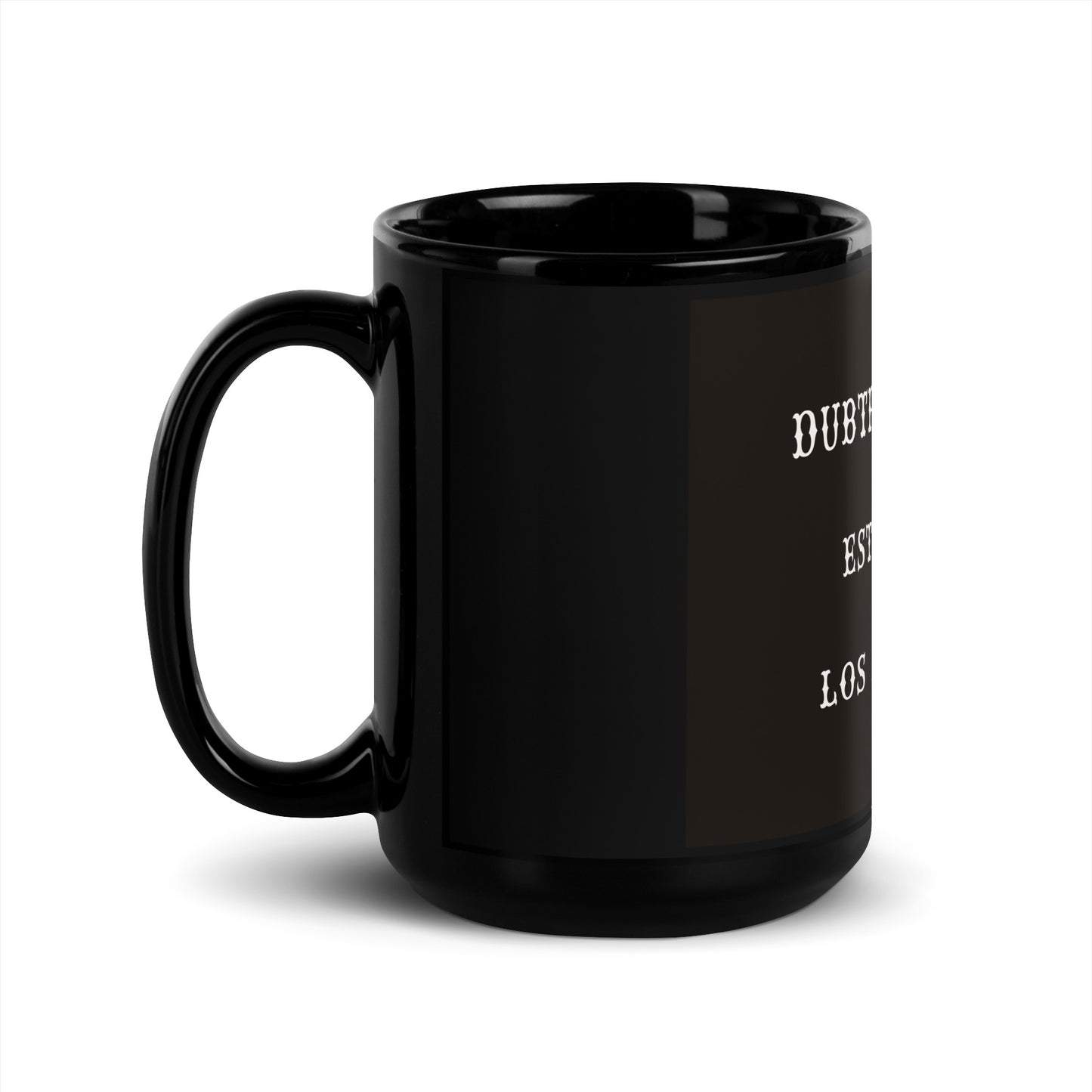 Dubtrap Records Black Glossy Mug