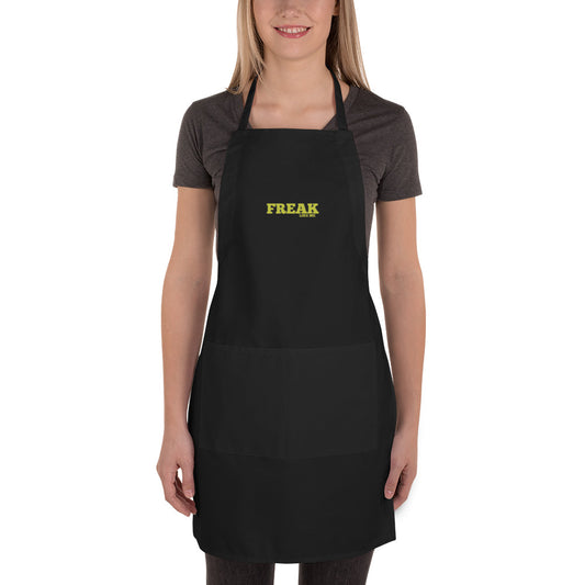 Freak Like Me Embroidered Apron