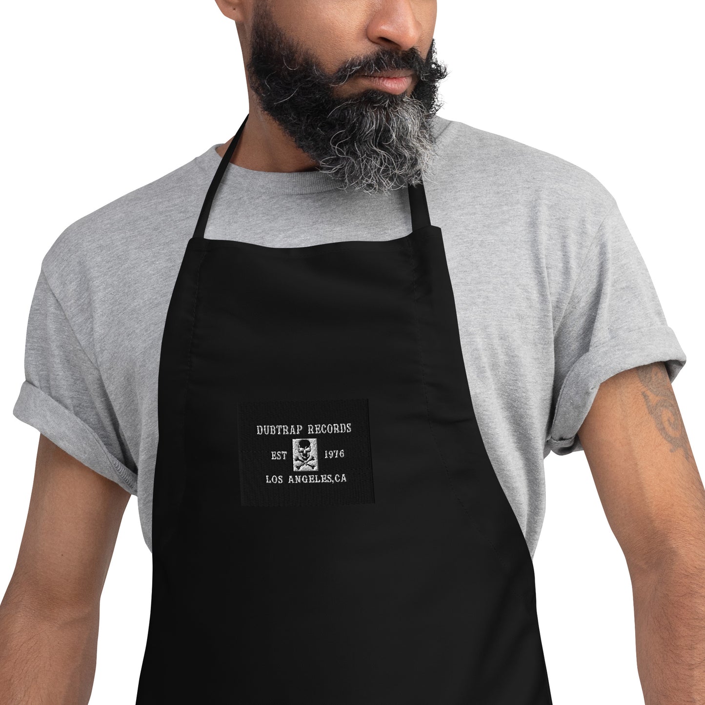 Dubtrap Records Embroidered Apron