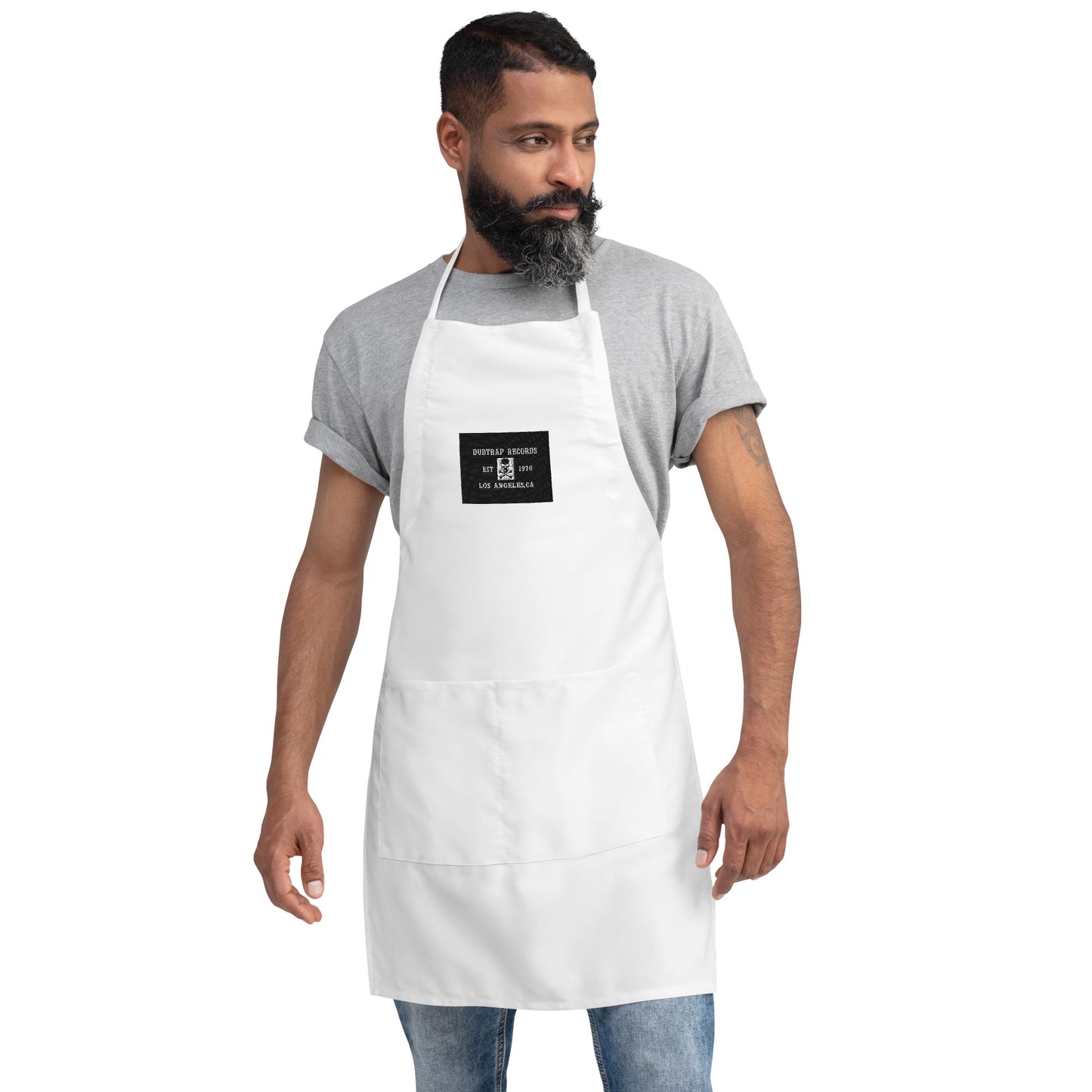 Dubtrap Records Embroidered Apron