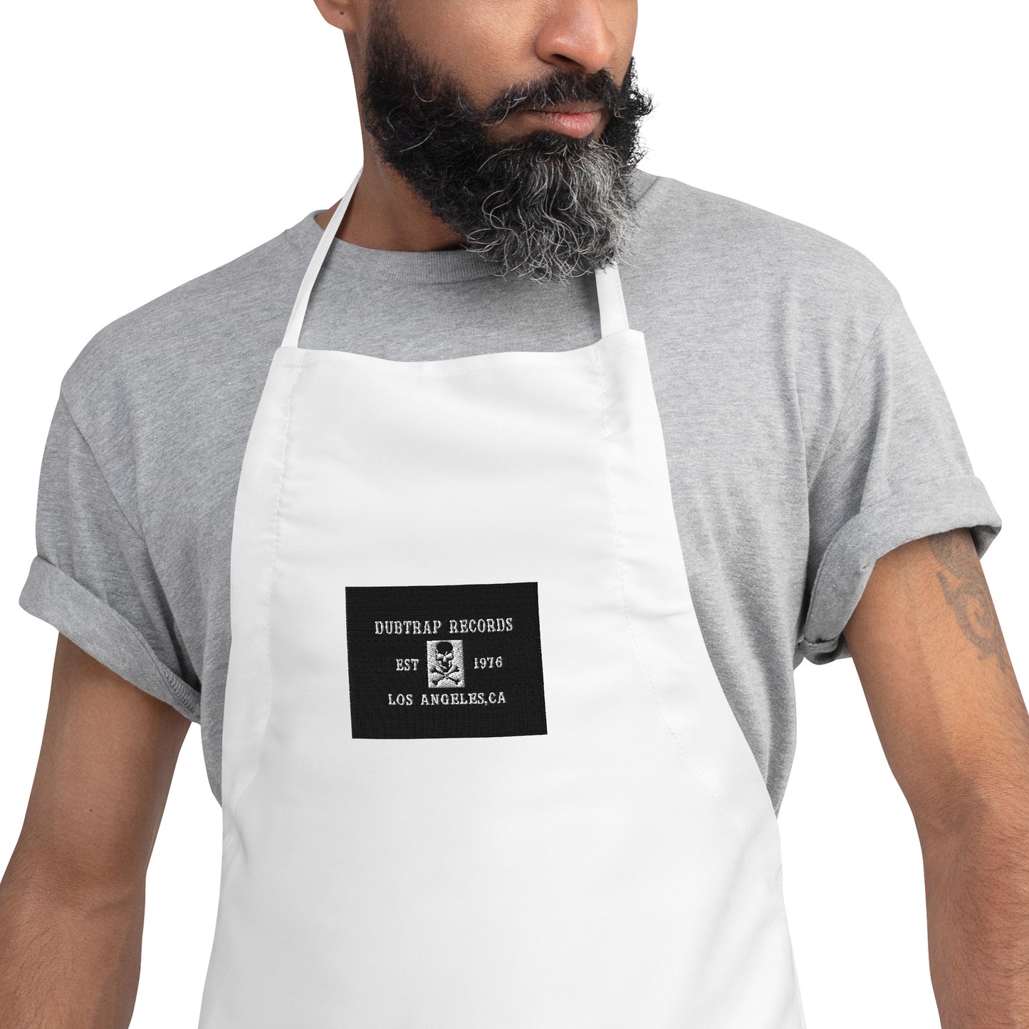 Dubtrap Records Embroidered Apron