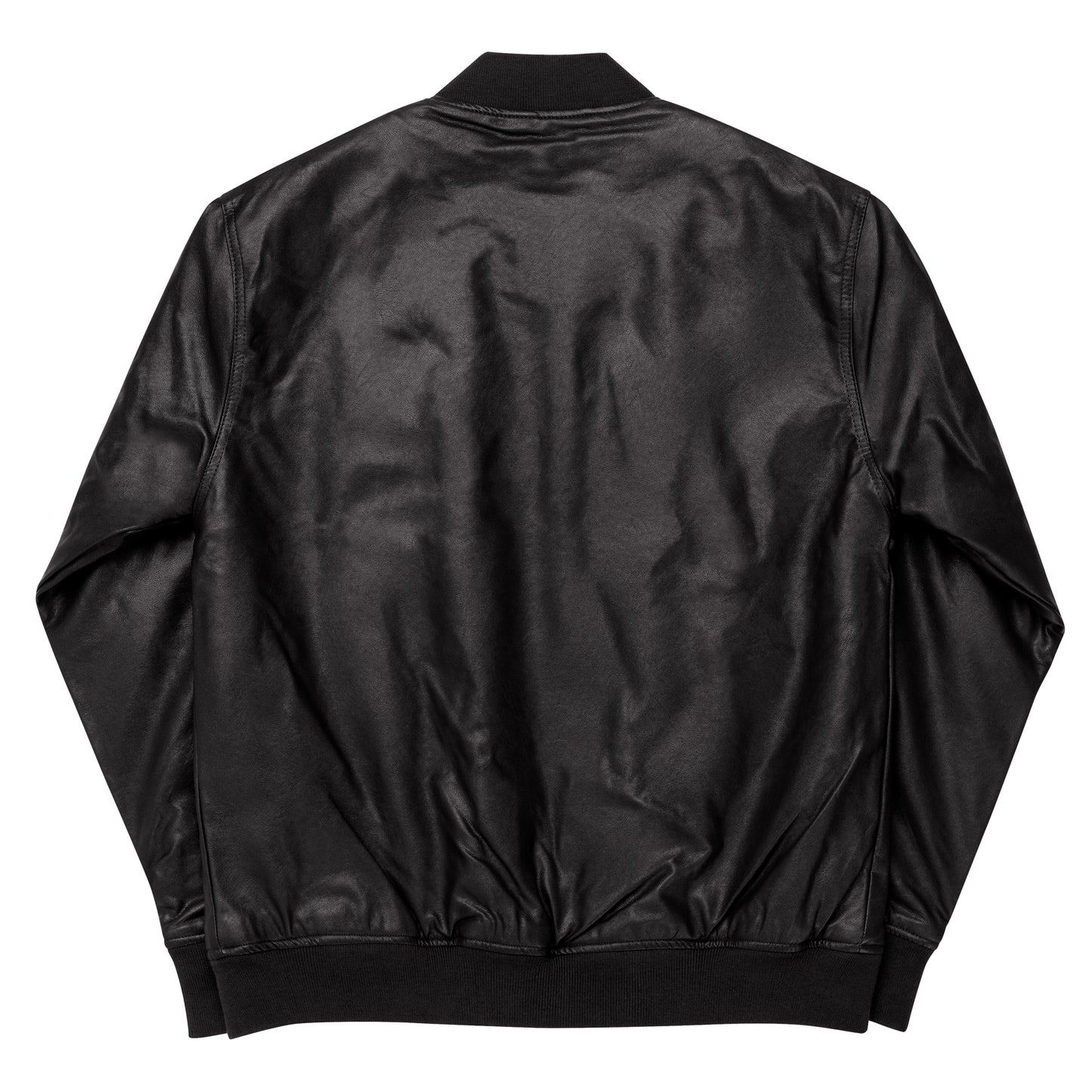 Freak Leather Bomber Jacket