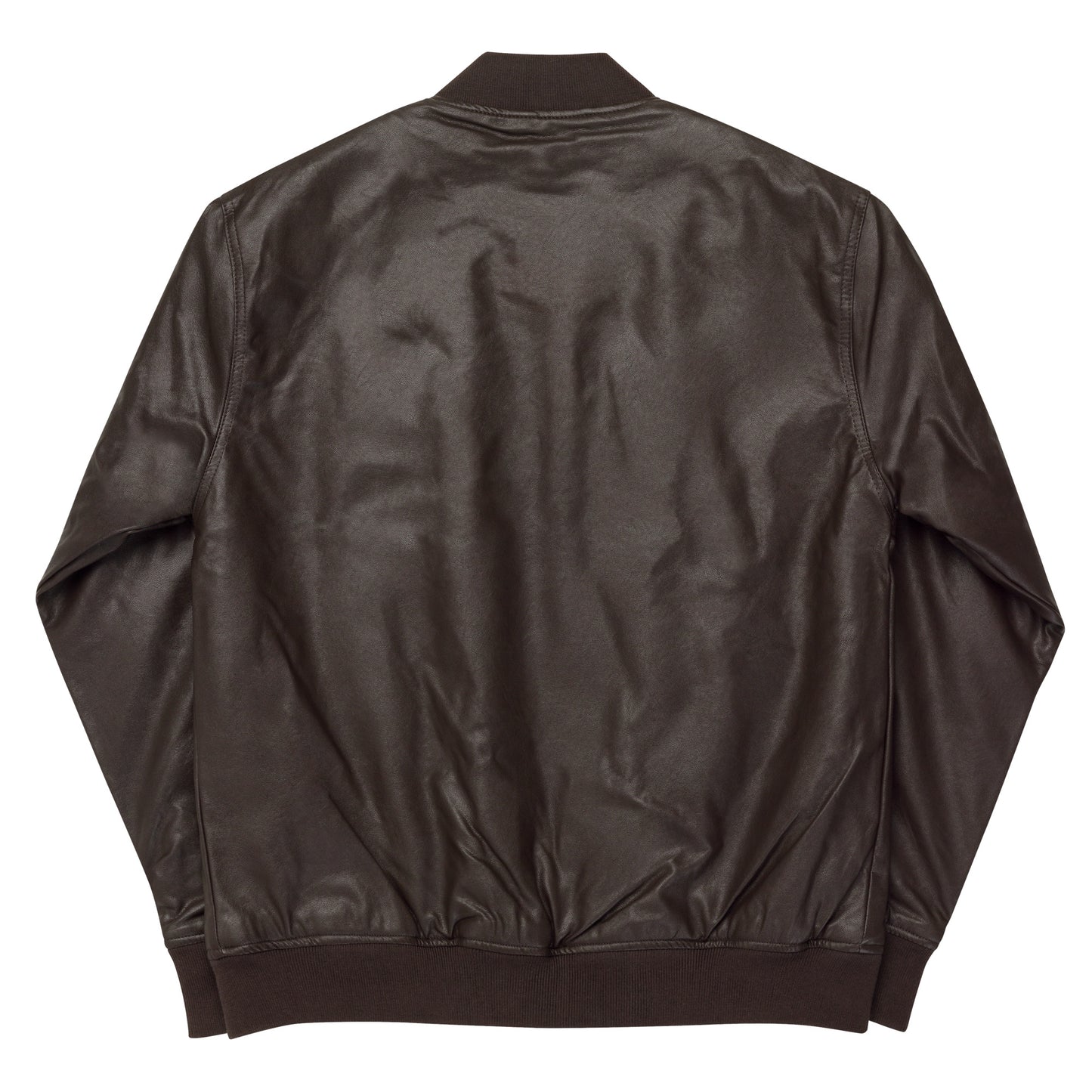 Freak Leather Bomber Jacket